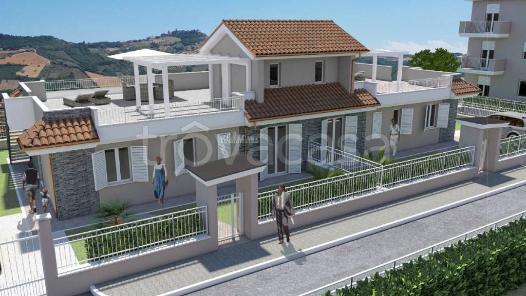 Villa Bifamiliare in vendita a Monteprandone contrada San Donato