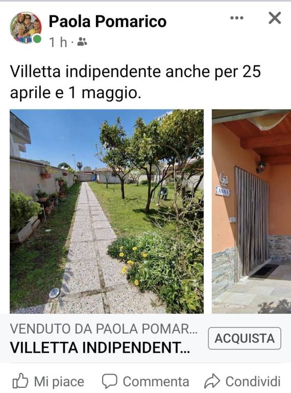 Villa in in affitto da privato a Nettuno via Atina, 13