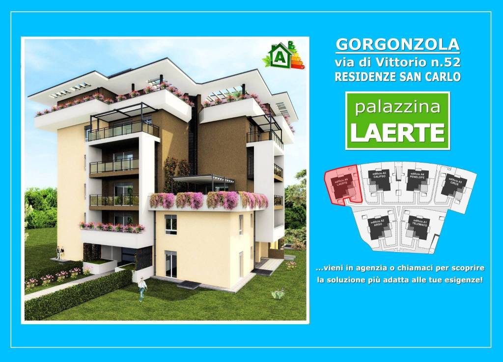 Appartamento in vendita a Gorgonzola via Giuseppe Di Vittorio, 50