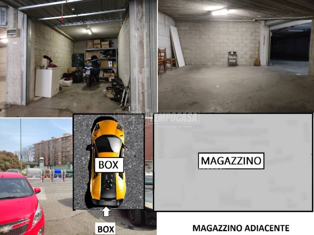 Garage in vendita a Torino via cimarosa 72