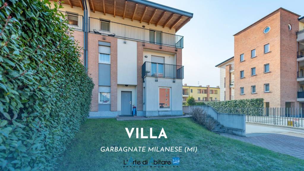 Villa Bifamiliare in vendita a Garbagnate Milanese via Leonardo da Vinci, 5