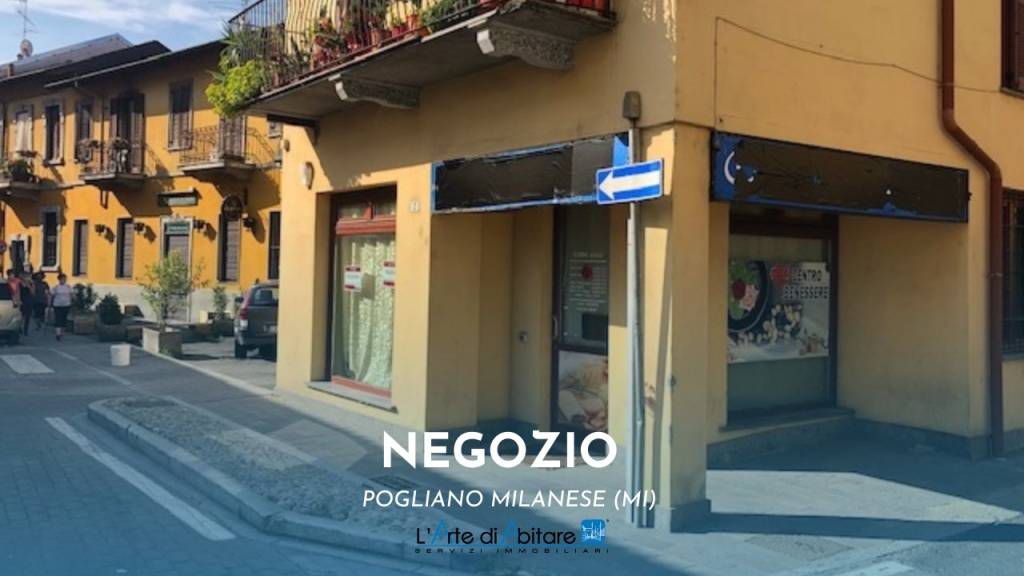 Negozio in vendita a Pogliano Milanese via Giuseppe Garibaldi, 2