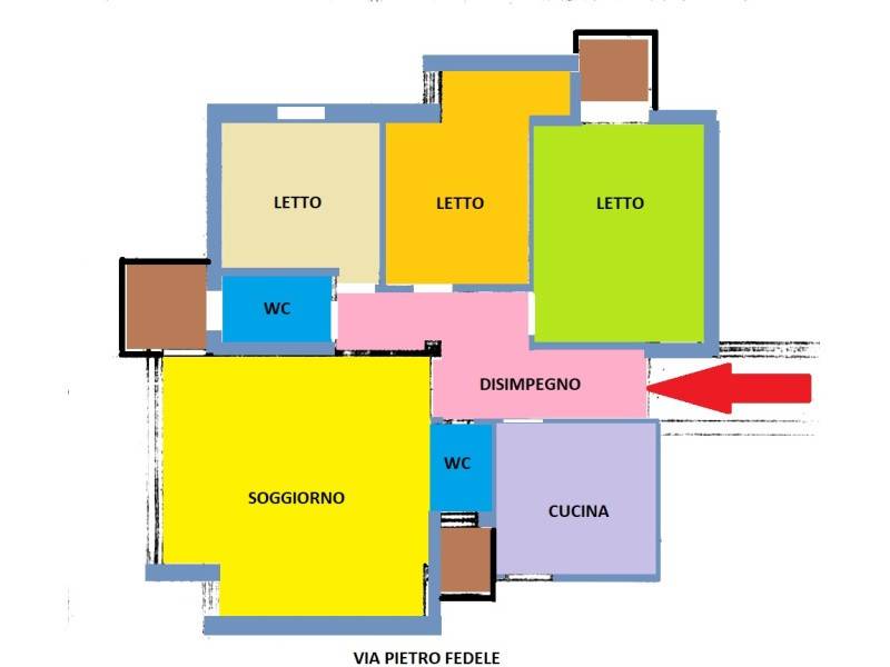 Appartamento in vendita a Minturno viale Pietro Fedele