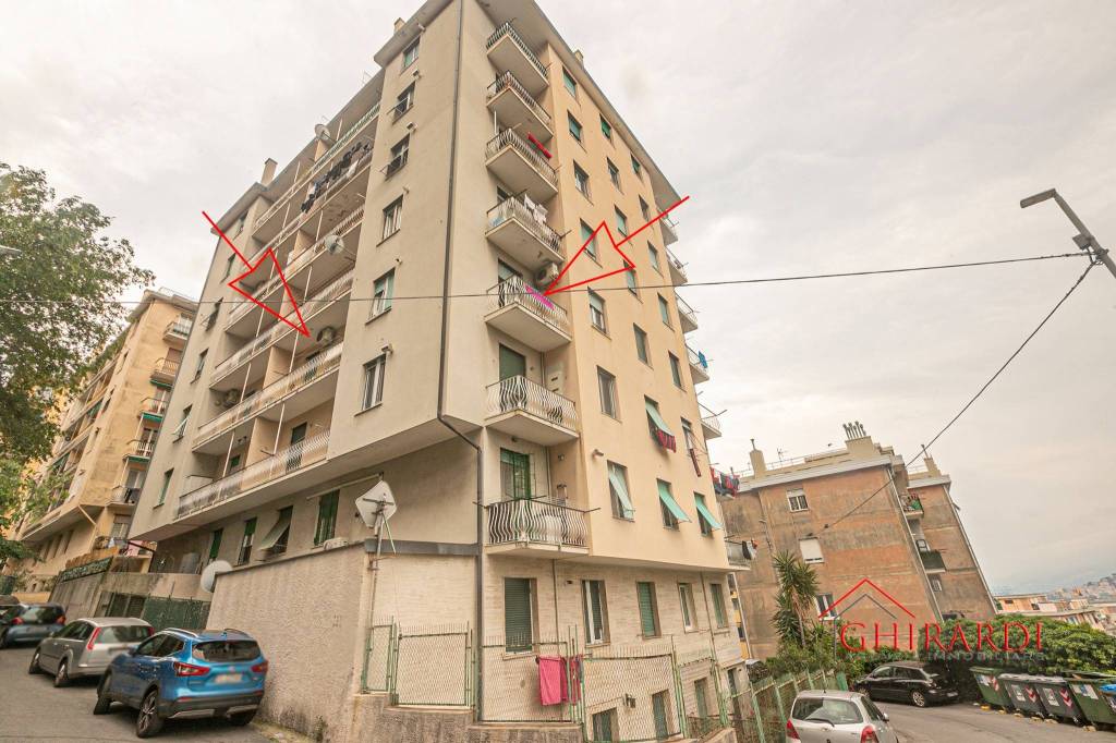 Appartamento in vendita a Genova via Lodovico Calda, 43