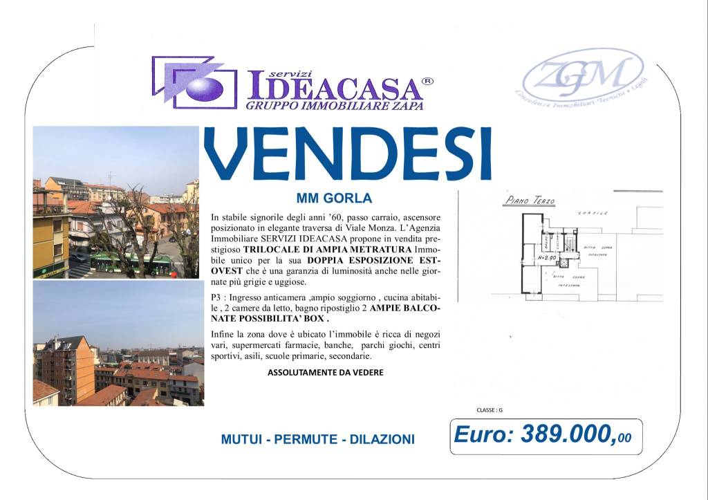 Appartamento in vendita a Milano via Ponte Vecchio, 4
