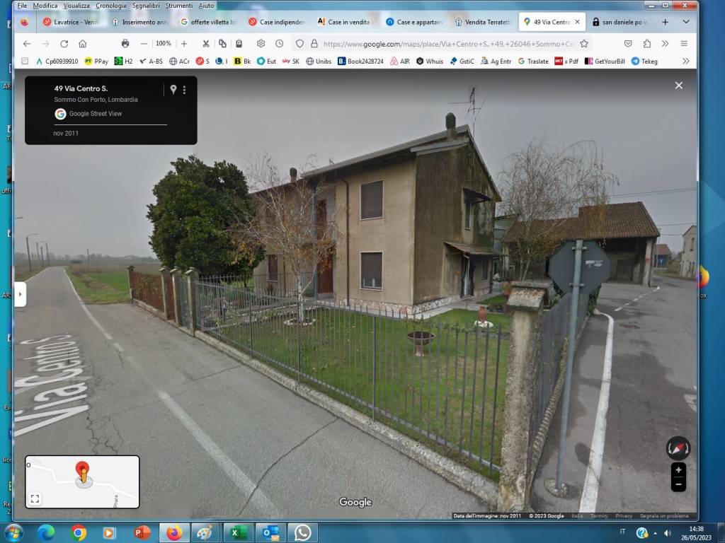 Villa Bifamiliare in vendita a San Daniele Po via Centro Sommo, 49
