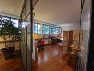 Loft in in affitto da privato a roma via voghera