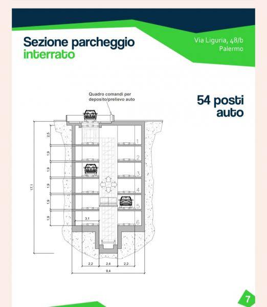 Posto Auto in vendita a Palermo via Liguria