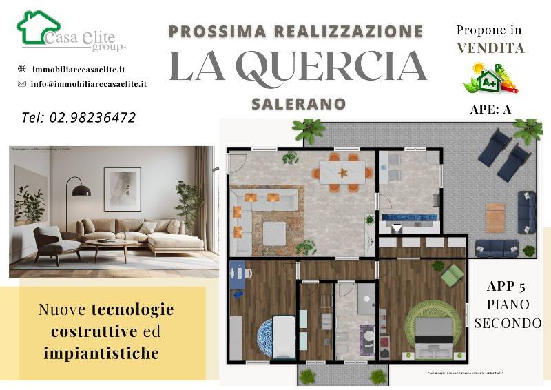 Appartamento in vendita a Salerano sul Lambro via Ugo Foscolo