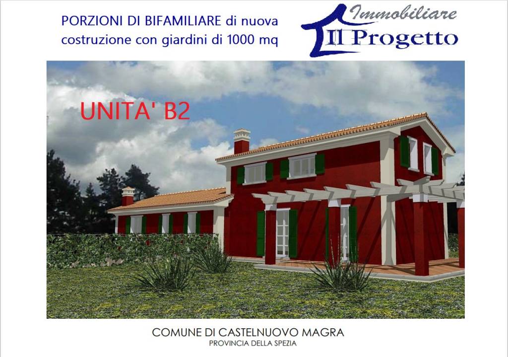 Villa a Schiera in vendita a Castelnuovo Magra via Canale, 26
