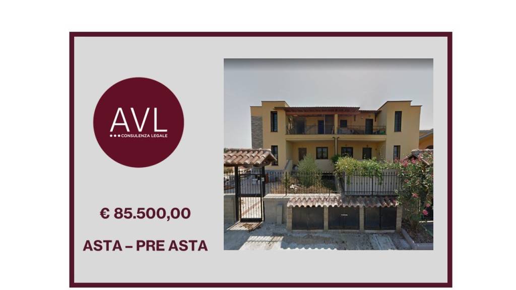 Villa Bifamiliare all'asta a Fiumicino via Piasco, 8c