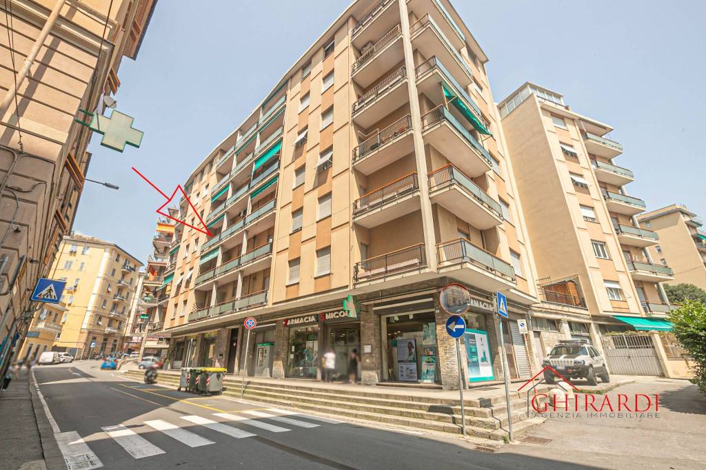 Appartamento in vendita a Genova via Borzoli, 6