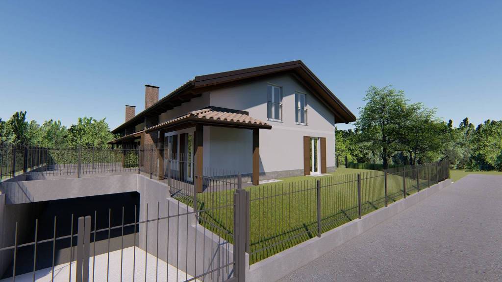 Villa in vendita a Lomazzo via Monviso
