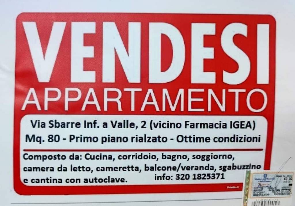 Appartamento in in vendita da privato a Reggio di Calabria via Sbarre Inferiori a Valle, 2