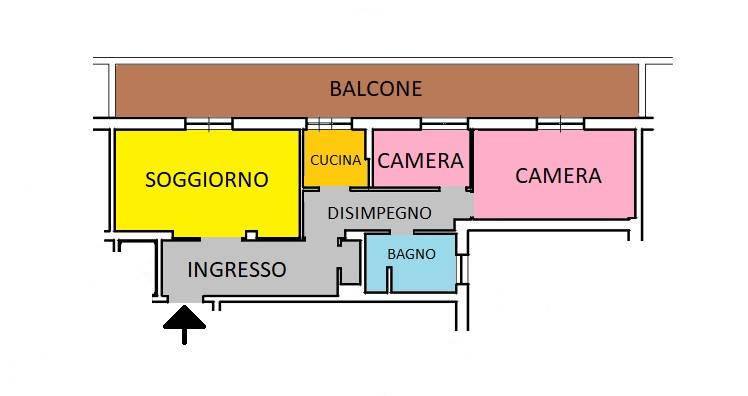 Appartamento in vendita a Roma via di Casal Bertone, 90