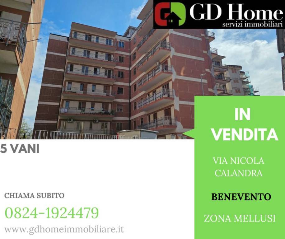 Appartamento in vendita a Benevento via Nicola Calandra