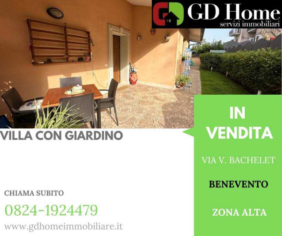 Villa in vendita a Benevento via Vittorio Bachelet