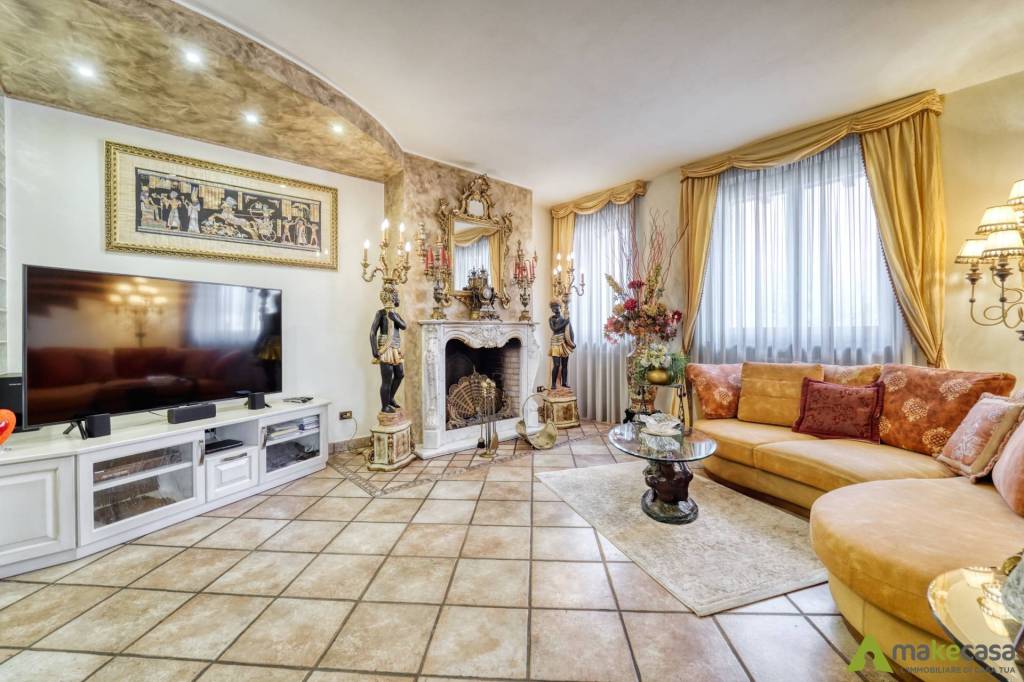 Villa Bifamiliare in vendita a Mulazzano alcide de Gasperi, 4