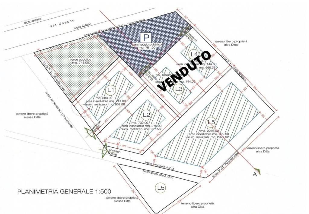 Terreno Residenziale in vendita a Cepagatti via Unesco, 4