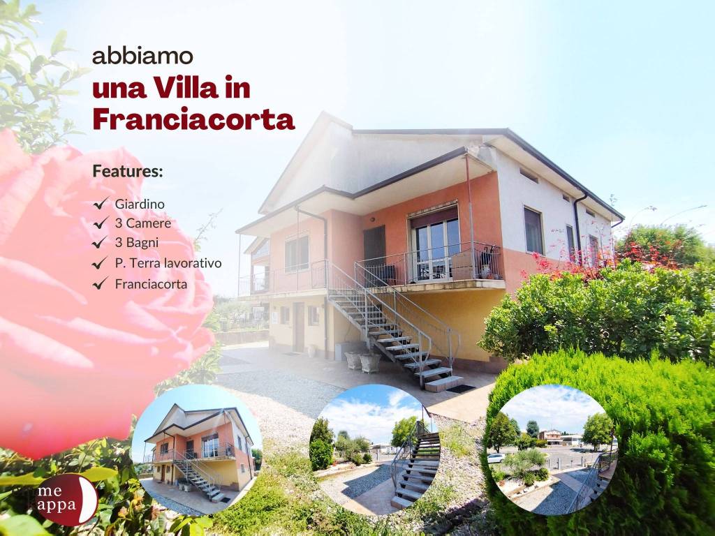 Villa in vendita a Erbusco via Rovato, 28