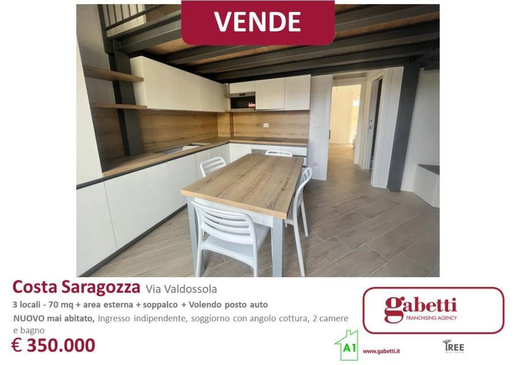 Appartamento in vendita a Bologna via Valdossola