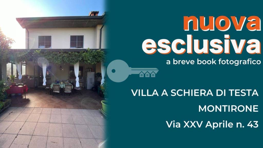 Villa a Schiera in vendita a Montirone via XXV Aprile, 43