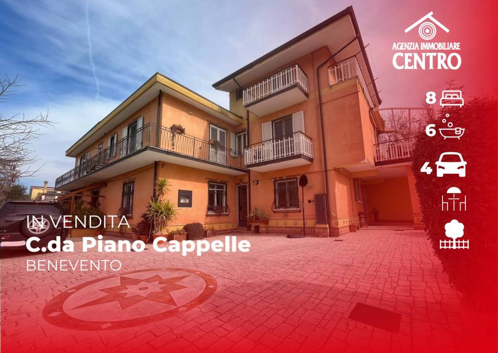 Villa Bifamiliare in vendita a Benevento contrada Piano Cappelle