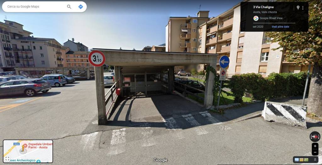 Garage in vendita ad Aosta via Chaligne, 3