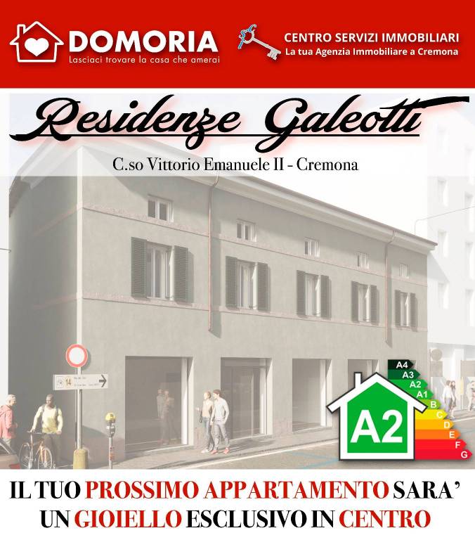Appartamento in vendita a Cremona corso Vittorio Emanuele II