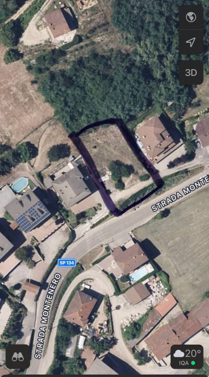Terreno Residenziale in vendita a Pocapaglia strada Montenero, 34