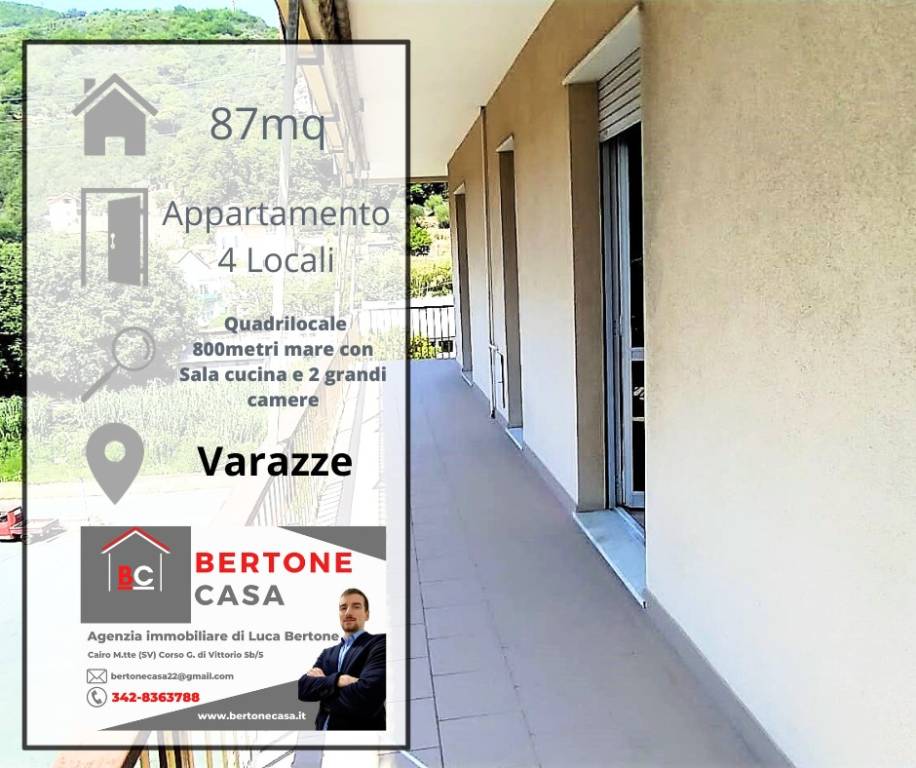 Appartamento in vendita a Varazze via Parasio, 46