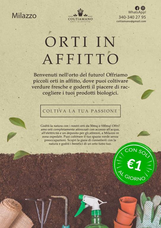 Terreno Agricolo in affitto a Milazzo vico 1 Brigandì, 1