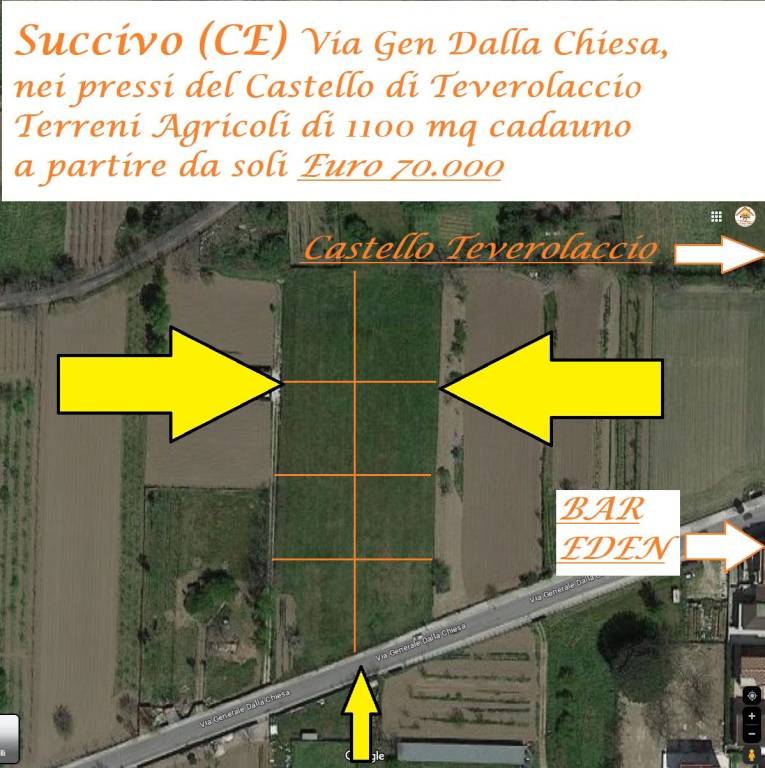 Terreno Agricolo in vendita a Succivo via Generale Carlo Alberto Dalla Chiesa