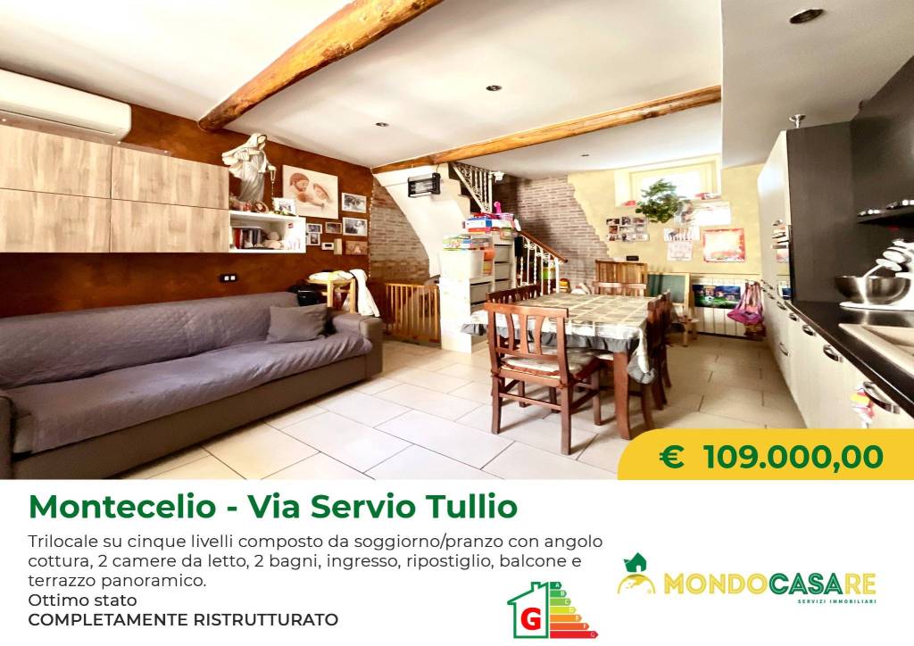 Casa Indipendente in vendita a Guidonia Montecelio via Servio Tullio, 5