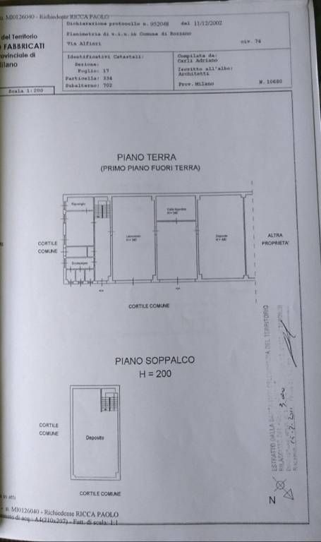 Capannone Industriale in in affitto da privato a Rozzano via Vittorio Alfieri, 74