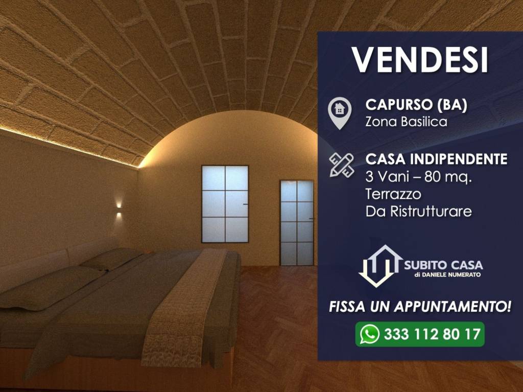 Casa Indipendente in vendita a Capurso via Gabriele Basile, 18