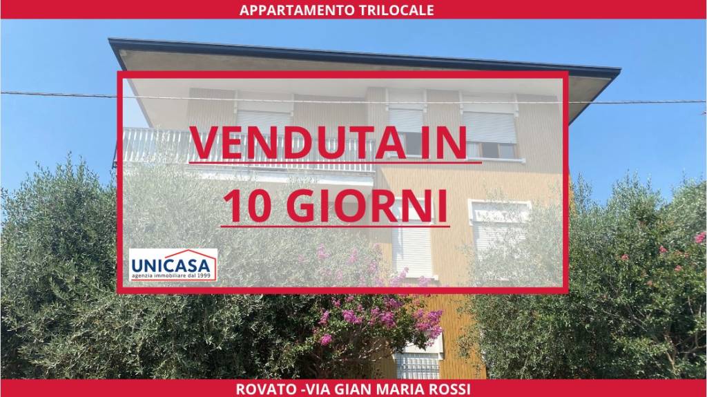 Appartamento in vendita a Rovato via Gian Maria Rossi