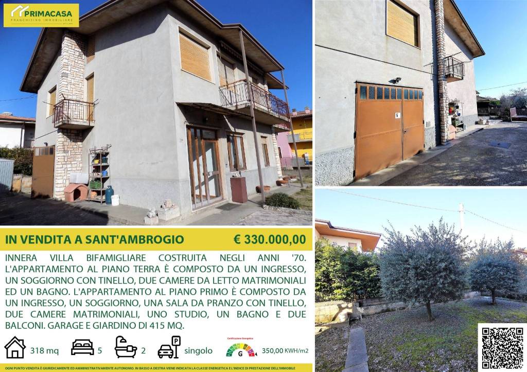 Casa Indipendente in vendita a Sant'Ambrogio di Valpolicella via berto barbarani