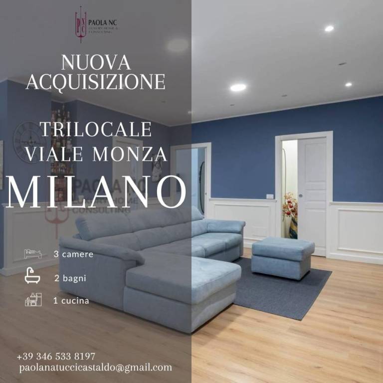 Appartamento in vendita a Milano viale Monza, 27