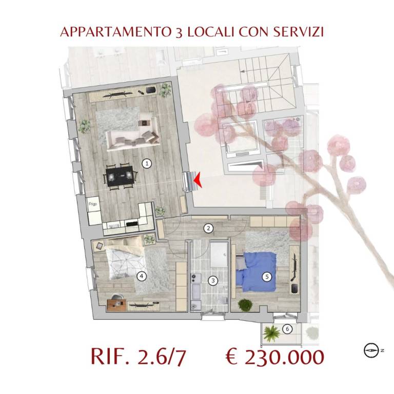 Appartamento in vendita a Legnano via Sant'Ambrogio, 10
