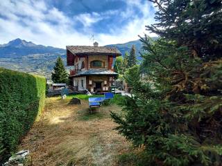 Villa in vendita a sarre frazione petit cré, 29