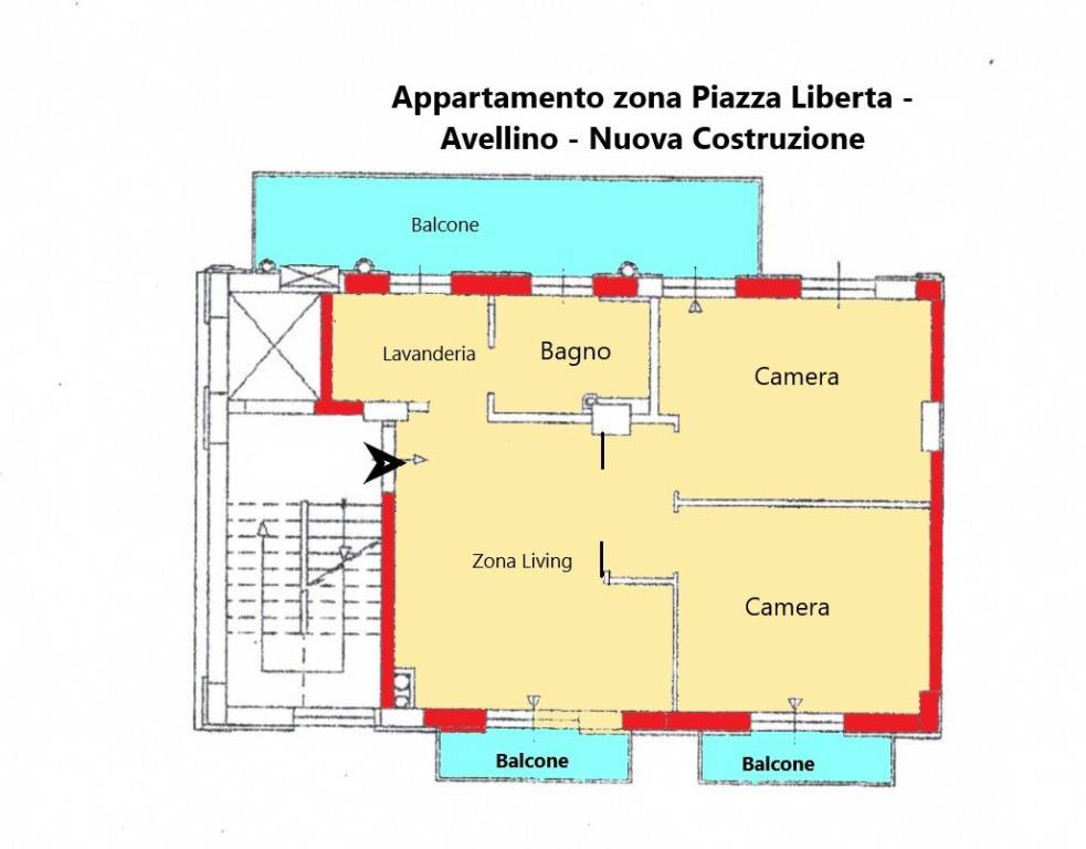 Appartamento in vendita ad Avellino via Casale