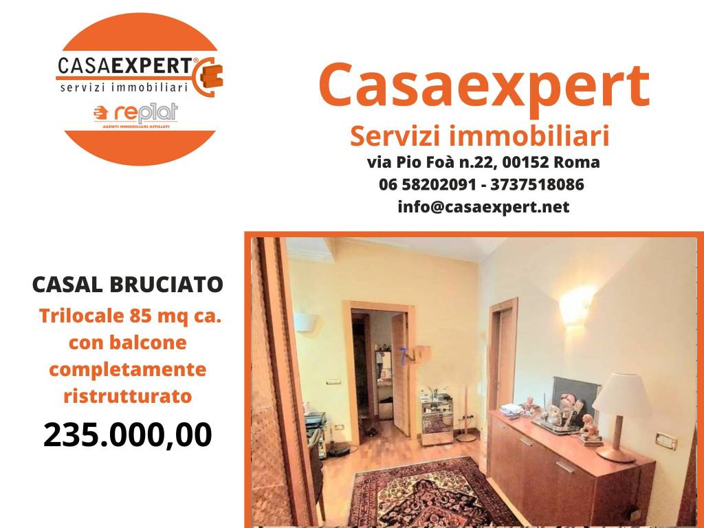 Appartamento in vendita a Roma via Mario Borsa