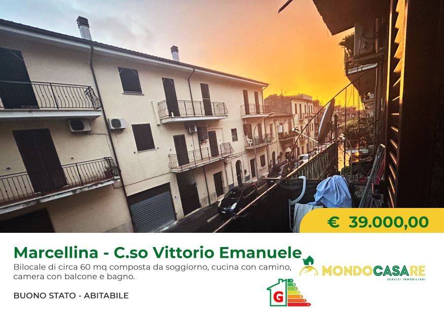 Appartamento in vendita a Marcellina corso Vittorio Emanuele, 107