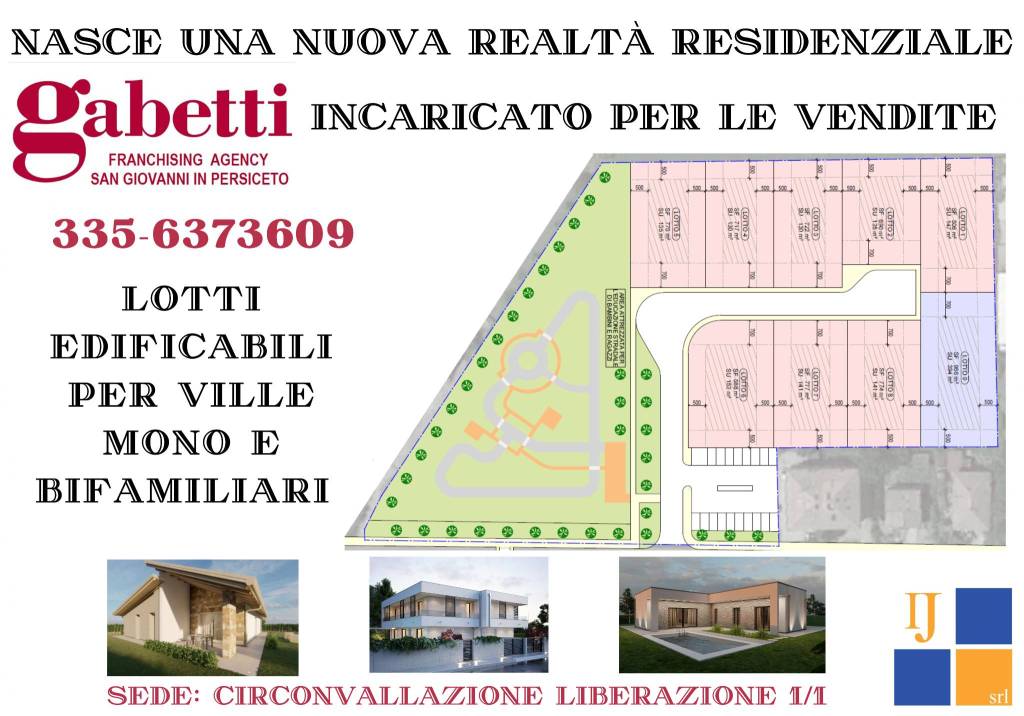 Terreno Residenziale in vendita a San Giovanni in Persiceto via Budrie, 18