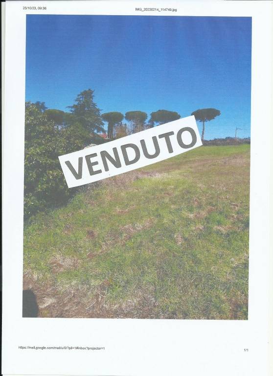 Terreno Agricolo in vendita a Roma via Arnaldo Trambusti
