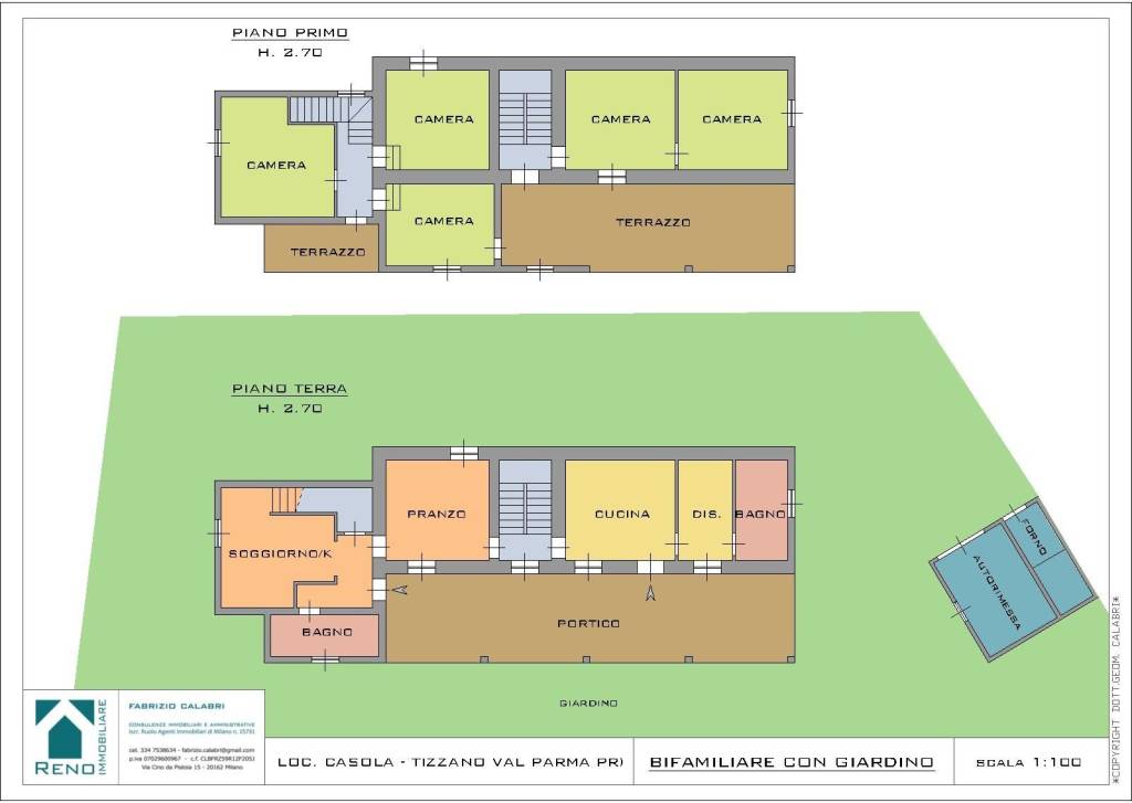 Casa Indipendente in vendita a Tizzano Val Parma strada della Val Parma, 2