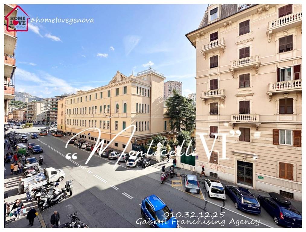 Appartamento in vendita a Genova via Monticelli