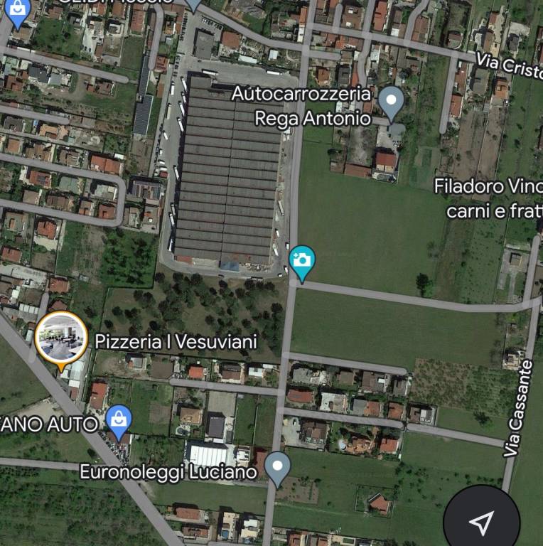 Terreno Residenziale in vendita a Castello di Cisterna via Amerigo Vespucci, 72