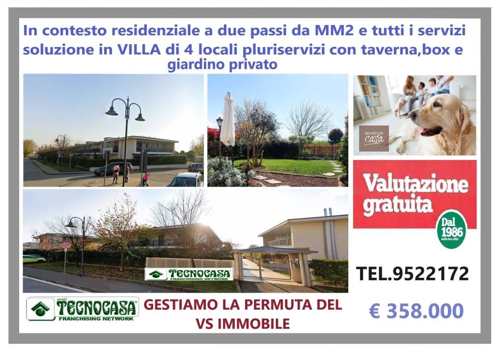 Villa a Schiera in vendita a Cassina de' Pecchi